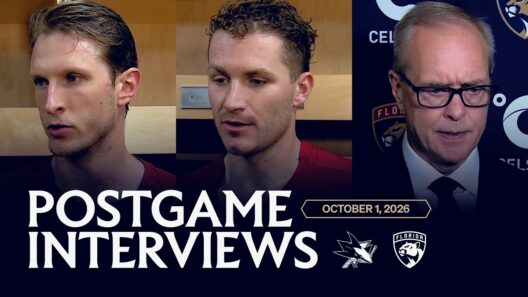 Postgame Reaction at San Jose | 10.01.26