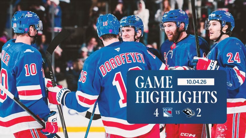 GAME HIGHLIGHTS | 2026-27: New York Rangers vs Utah Mammoth (10/04/26)