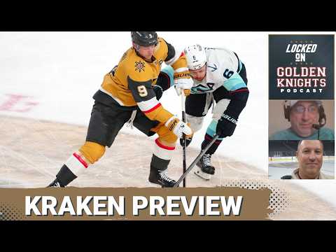 Vegas Golden Knights FACE Off Against "NEW-LOOK" Kraken, or Is It ALL HYPE? | VGK Podcast