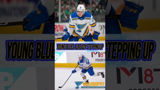 The St. Louis Blues' young players have come out swinging to start the new season