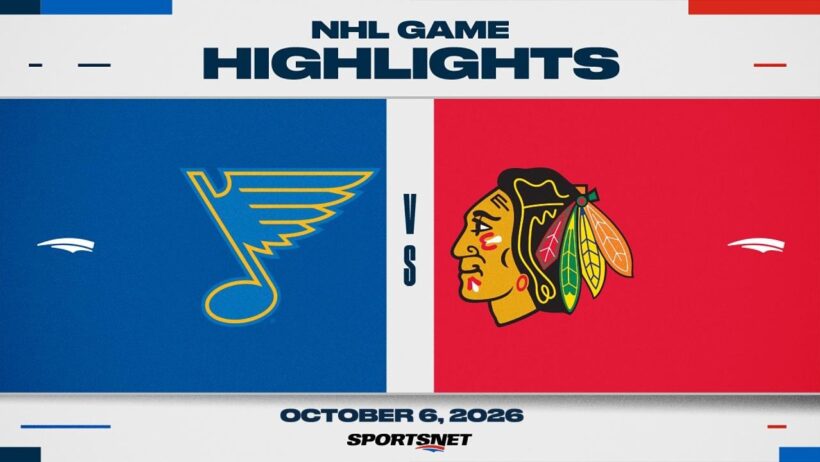 NHL Highlights | Blues vs. Blackhawks - October 6, 2026