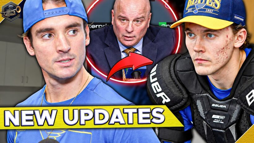 Blues make Surprising change... - Multiple St. Louis Updates