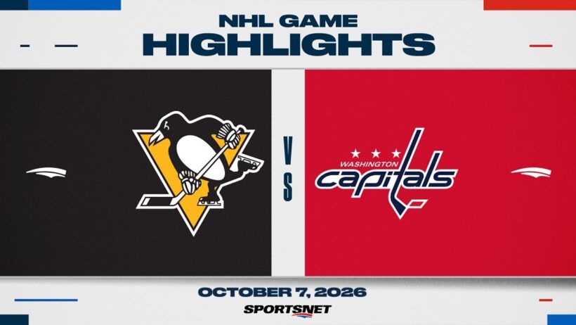 NHL Highlights | Penguins vs. Capitals - October 7, 2026