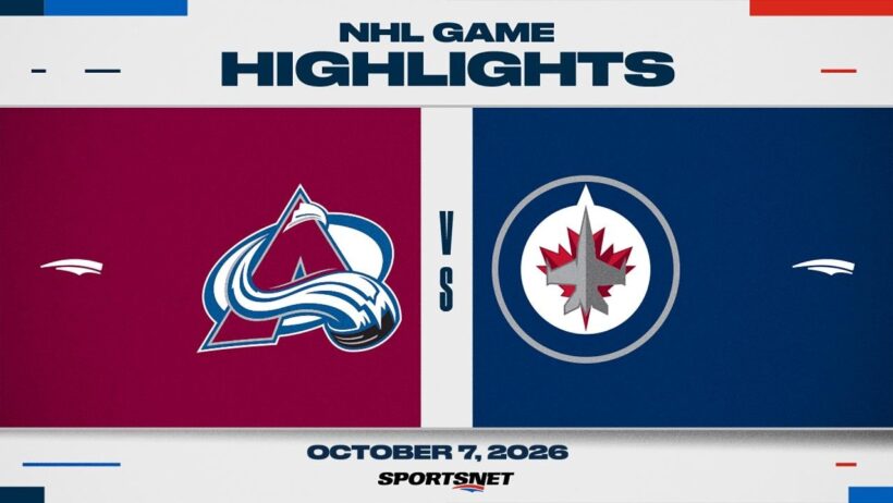 NHL Highlights | Avalanche vs. Jets - October 7, 2026