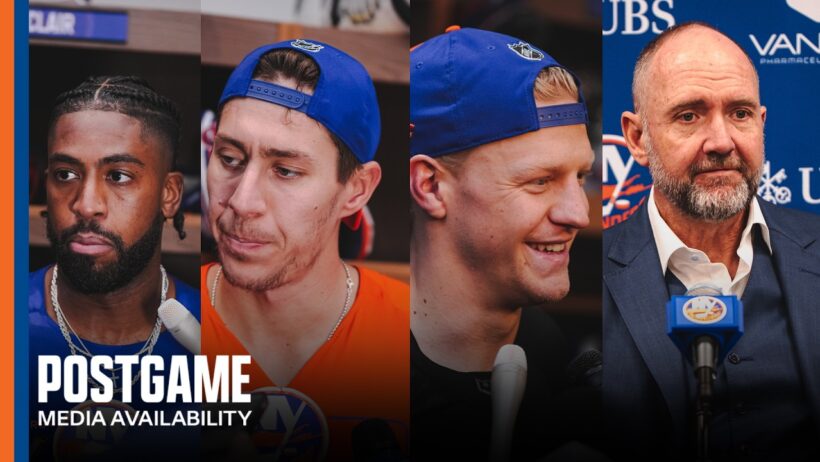 New York Islanders Postgame Availability | NYI vs CHI