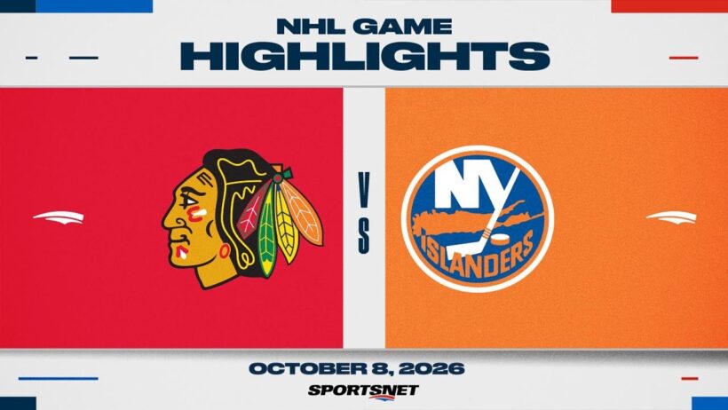 NHL Highlights | Blackhawks vs. Islanders - October 8, 2026