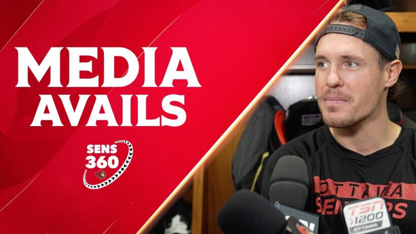 Nick Cousins, André Burakovsky, Travis Green Media Availability