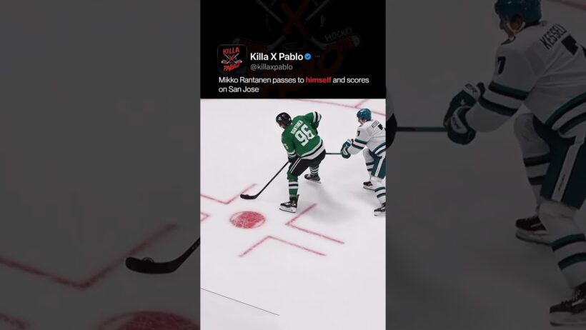 Mikko Rantanen, unassisted. Technically.