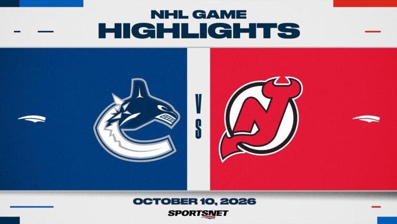NHL Highlights | Canucks vs. Devils - October 10, 2026