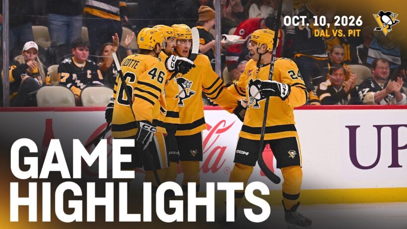 Pittsburgh Penguins vs. Dallas Stars Game Highlights (10.10.26)