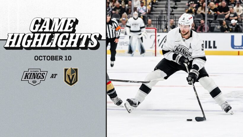 HIGHLIGHTS: LA Kings at Vegas Golden Knights | 10.10.26 | NHL