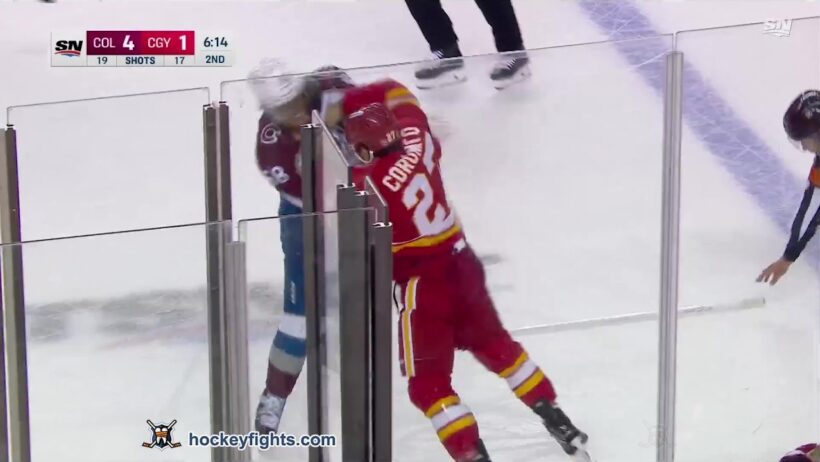 Zachary L'Heureux vs Matt Coronato | Oct 8, 2026 | Colorado Avalanche at Calgary Flames