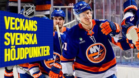 Heineman, Ullmark take top honors in Swedish Plays of the Week