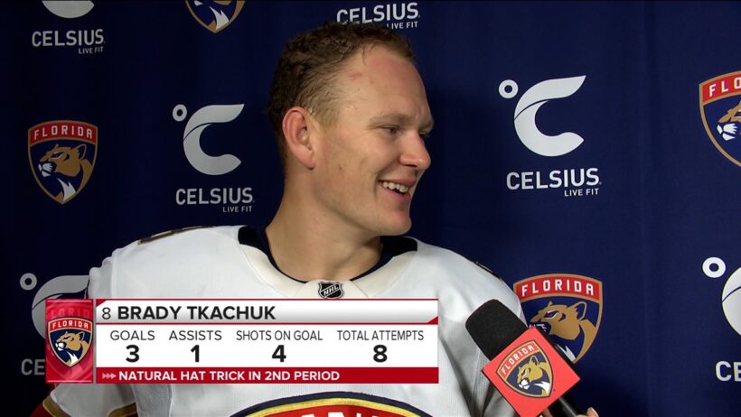 "It's pretty special." | Brady Tkachuk (3G, 1A) Postgame Reaction at Columbus | 10.13.26