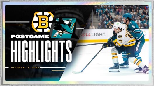 BRUINS HIGHLIGHTS: Bruins vs Sharks - 10/13/2026