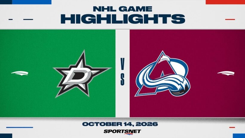 NHL Highlights | Stars vs. Avalanche - October 14, 2026
