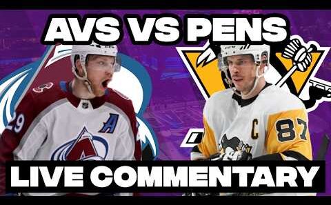 Pittsburgh Penguins Vs Colorado Avalanche LIVE COMMENTARY! | 2026-27 NHL Season