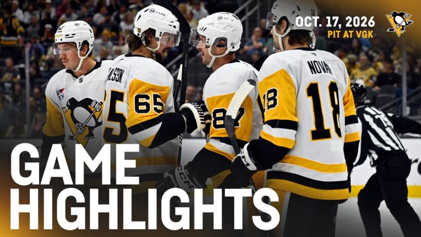 Pittsburgh Penguins at Vegas Golden Knights Highlights (10.17.26)