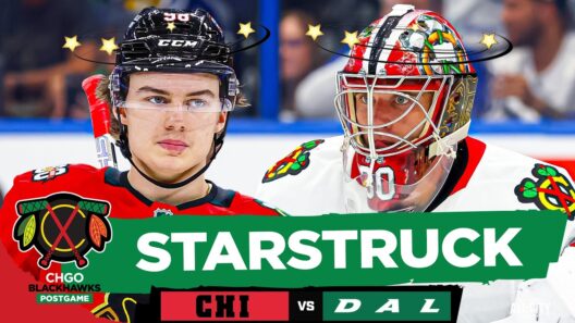BLACKHAWKS POSTGAME: Chicago SHUT OUT by Stars in First Loss Since Bedard's Return | CHGO Blackhawks