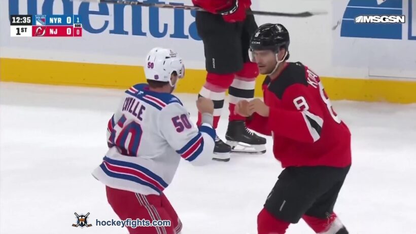 Will Cuylle vs Johnathan Kovacevic  | Oct 15, 2026 | New York Rangers at New Jersey Devils
