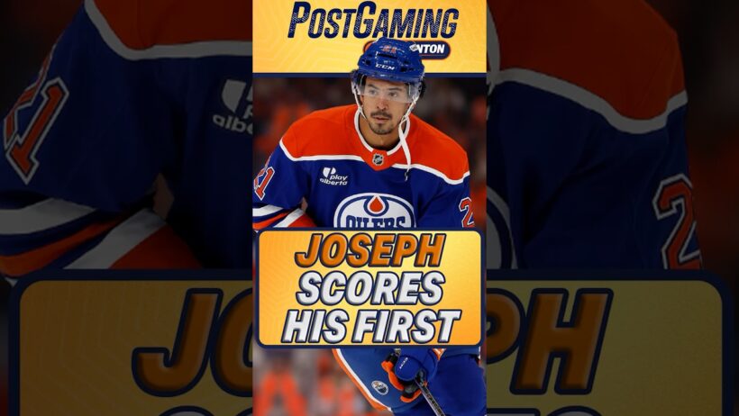 Mathieu Joseph finally gets rewarded with his first goal as an Oiler!
