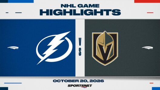 NHL Highlights | Lightning vs. Golden Knights - October 20, 2026