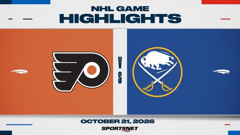 NHL Highlights | Flyers vs. Sabres - October 21, 2026