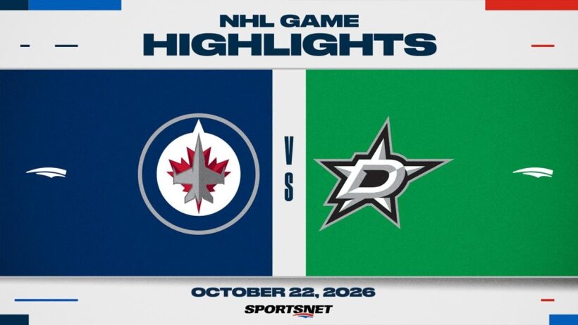 NHL Highlights | Jets vs. Stars - October 22, 2026