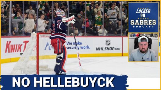 NO CONNOR HELLEBUYCK for the Buffalo Sabres as goalie future now looks cloudy