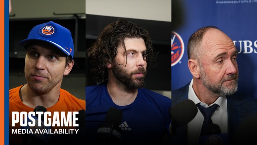 New York Islanders Postgame Availability | NYI at NSH